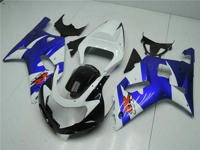 Acquista Carena Moto Suzuki GSXR 600/750 2001-2003 - Bianco Blu Nero