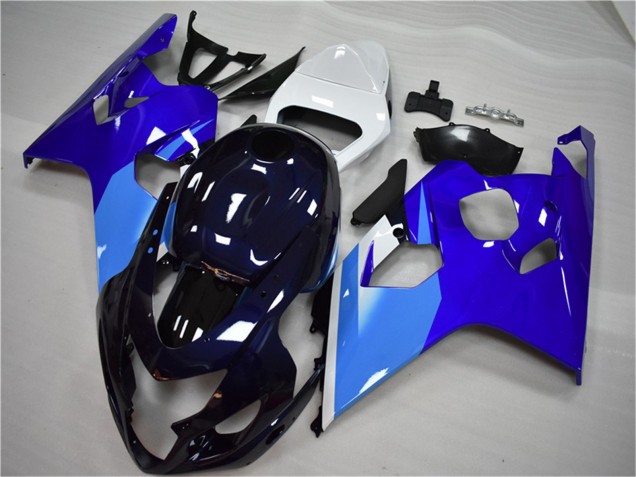 Acquista Carena Moto Suzuki GSXR 600/750 2004-2005 - Bianco Blu Nero