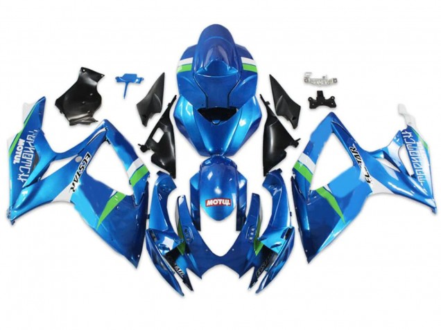 Acquista Carena Moto Suzuki GSXR 600/750 2004-2005 - Blu Verde Bianco