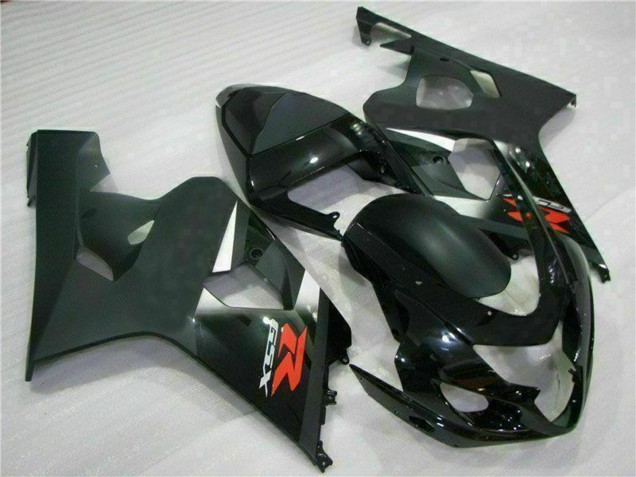 Acquista Carena Moto Suzuki GSXR 600/750 2004-2005 - Nero Lucido Nero Opaco Rosso Decal