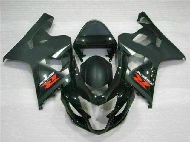 Acquista Carena Moto Suzuki GSXR 600/750 2004-2005 - Nero Lucido Nero Opaco Rosso Decal
