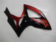 Acquista Carena Moto Suzuki GSXR 600/750 2006-2007 - Rosso Nero Lucido