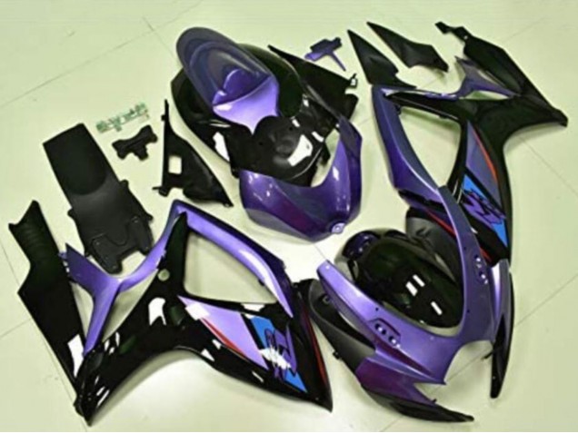 Acquista Carena Moto Suzuki GSXR 600/750 2006-2007 - Viola Nero Lucido Blu