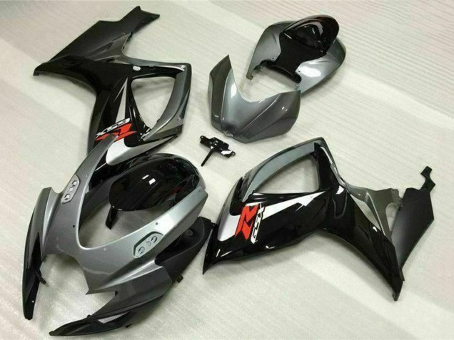 Acquista Carena Moto Suzuki GSXR 600/750 2006-2007 - Argento Grigio Nero Lucido Rosso