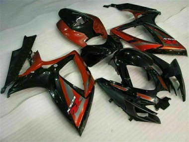 Acquista Carena Moto Suzuki GSXR 600/750 2006-2007 - Nero Lucido Rosso