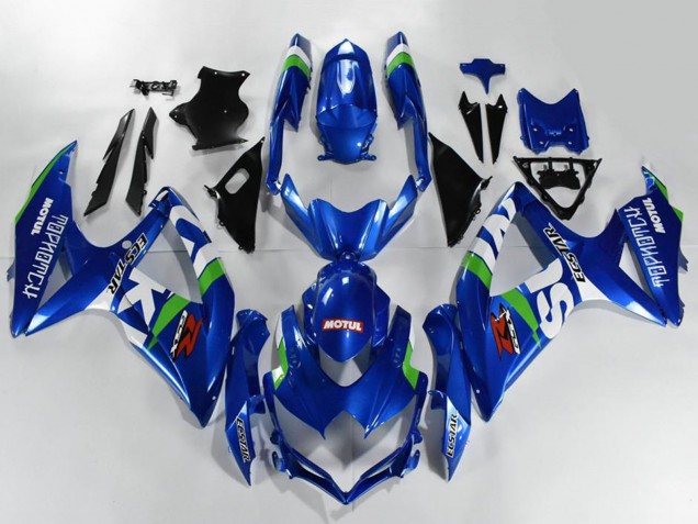 Acquista Carena Moto Suzuki GSXR 600/750 2008-2010 - Blu Bianco Verde Nero