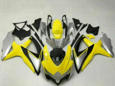 Acquista Carena Moto Suzuki GSXR 600/750 2008-2010 - Giallo Argento Nero Lucido