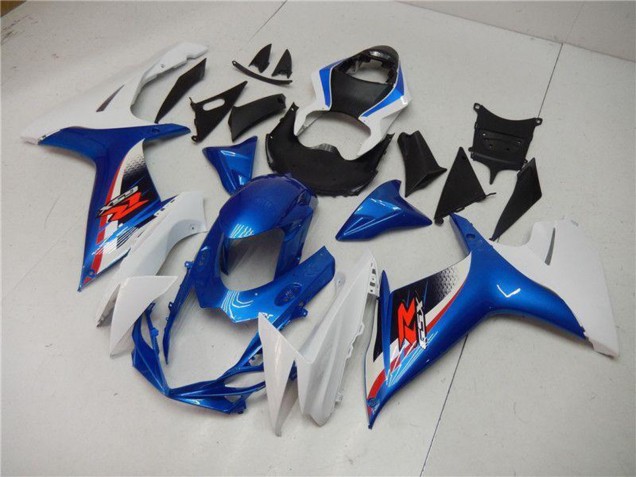 Acquista Carena Moto Suzuki GSXR 600/750 2011-2024 - Bianco Blu Nero Rosso