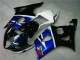 Acquista Carena Moto ABS Suzuki GSXR 1000 2003-2004 - Bianco Blu Nero Lucido Rosso