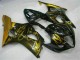 Acquista Carena Moto Suzuki GSXR 1000 2003-2004 - Nero Lucido Oro Fiamma