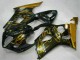 Acquista Carena Moto Suzuki GSXR 1000 2003-2004 - Nero Lucido Oro Fiamma