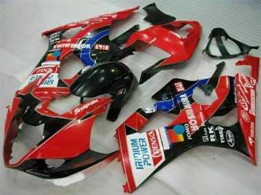 Acquista Carena Moto Suzuki GSXR 1000 2003-2004 - Rosso Nero Blu Yoshimura