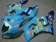 Acquista Carena Moto Suzuki GSXR 1000 2003-2004 - Blu Bianco Giallo Rizla