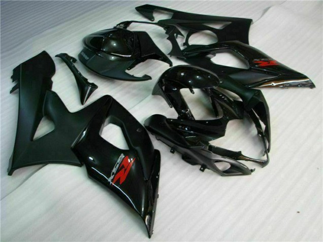 Acquista Carena Moto Suzuki GSXR 1000 2005-2006 - Nero Lucido Nero Opaco Rosso