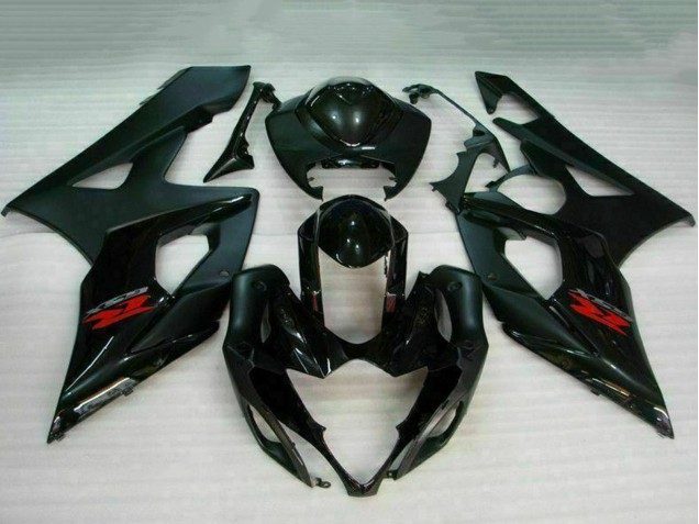 Acquista Carena Moto Suzuki GSXR 1000 2005-2006 - Nero Lucido Nero Opaco Rosso
