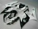 Acquista Carena Moto Suzuki GSXR 1000 2005-2006 - Bianco Nero Lucido