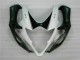 Acquista Carena Moto Suzuki GSXR 1000 2005-2006 - Bianco Nero Lucido