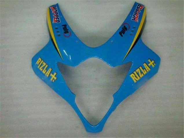 Acquista Carena Moto Suzuki GSXR 1000 2005-2006 - Blu Oro Nero Rizla
