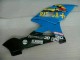 Acquista Carena Moto Suzuki GSXR 1000 2005-2006 - Blu Oro Nero Rizla