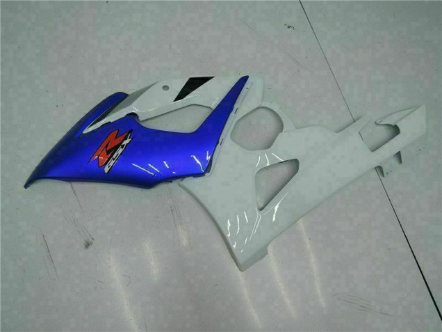 Acquista Carena Moto Suzuki GSXR 1000 2005-2006 - Bianco Blu Nero Lucido