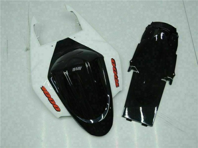 Acquista Carena Moto Suzuki GSXR 1000 2005-2006 - Bianco Blu Nero Lucido