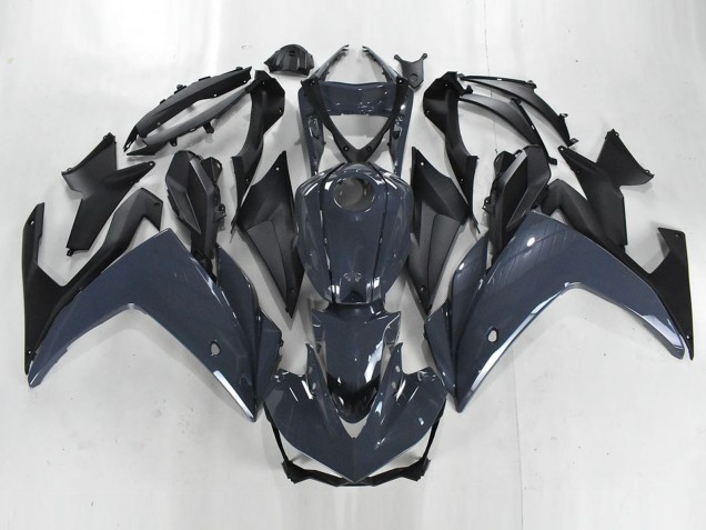 Acquista Carena Moto Yamaha YZF R3/R25 2015-2018 - Grigio Scuro Nero Opaco