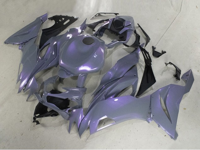 Acquista Carena Moto Kawasaki ZX6R 2019-2022 - Camaleonte Grigio Dazz Viola Perla