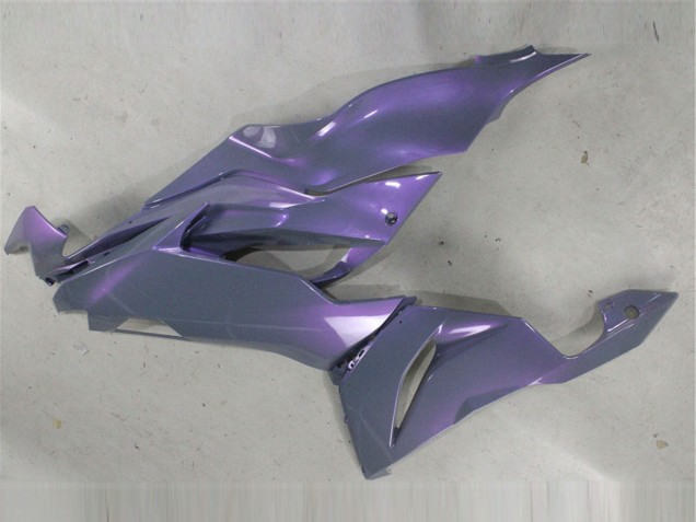 Acquista Carena Moto Kawasaki ZX6R 2019-2022 - Camaleonte Grigio Dazz Viola Perla