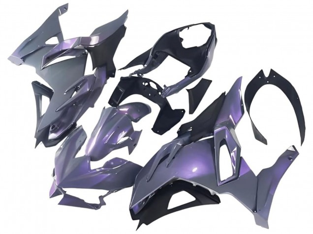 Acquista Carene Moto Kawasaki Ninja 500 EX500R 2024-2026 - Camaleonte Grigio Dazz Viola Perla