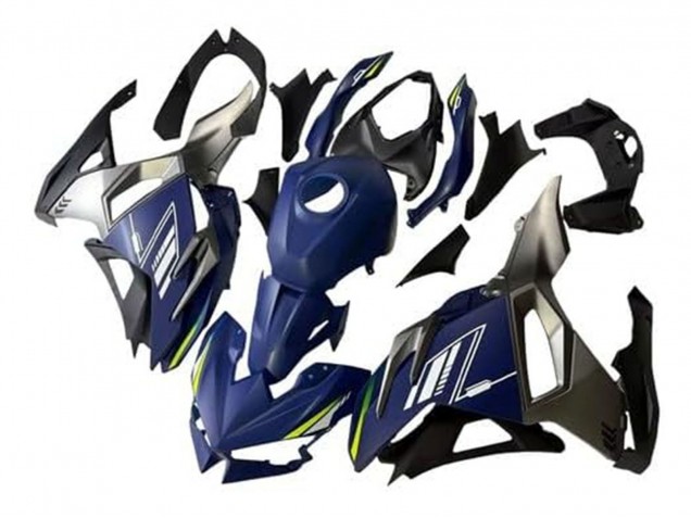 Acquista Carena Moto Kawasaki Ninja 500 EX500R 2024-2025 - Blu Bianco Giallo Argento Nero