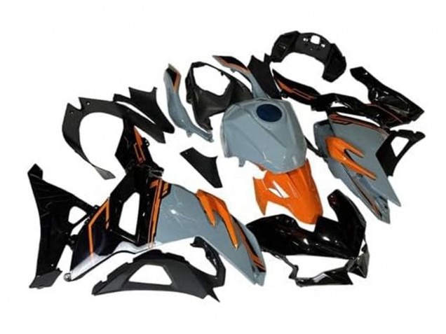 Acquista Carene Moto Kawasaki Ninja 500 EX500R 2024-2026 - Nardo Grigio Arancia Nero