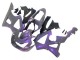 Acquista Carena Moto Honda CBR900RR 929 2000-2001 - Camaleonte Grigio Dazz Viola Perla