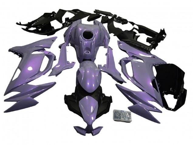 Acquista Carena Moto Kawasaki Ninja 650 EX650 2020-2024 - Camaleonte Grigio Dazz Viola Perla