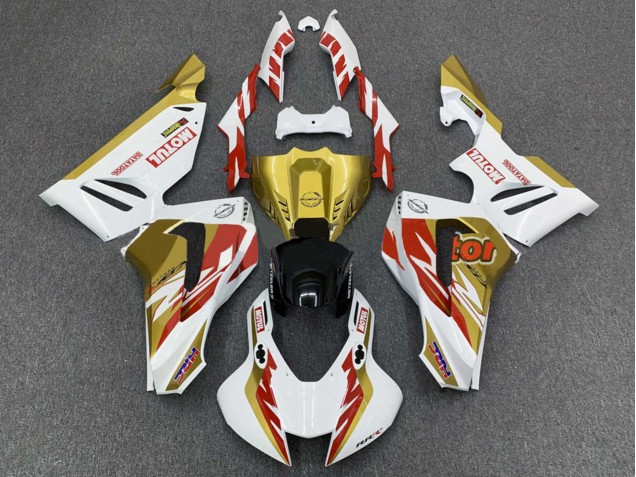 Acquista Carene Moto Honda CBR1000RR-R 2020-2023 - Bianco Rosso Oro Motul