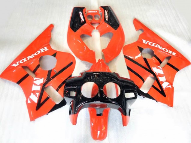 Acquista Carena Moto Honda CBR400RR NC23 1987-1989 - Arancia Nero Lucido