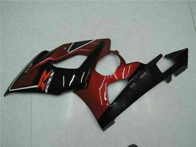 Acquista Carena Moto Suzuki GSXR 1000 2005-2006 - Rosso Nero Lucido