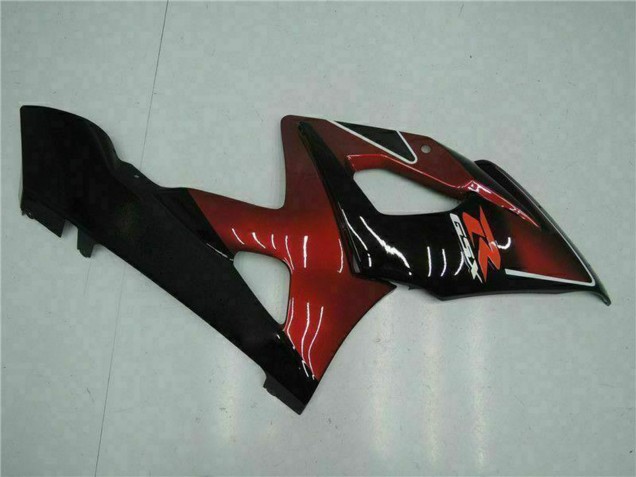 Acquista Carena Moto Suzuki GSXR 1000 2005-2006 - Rosso Nero Lucido