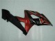 Acquista Carena Moto Suzuki GSXR 1000 2005-2006 - Rosso Nero Lucido
