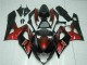 Acquista Carena Moto Suzuki GSXR 1000 2005-2006 - Rosso Nero Lucido