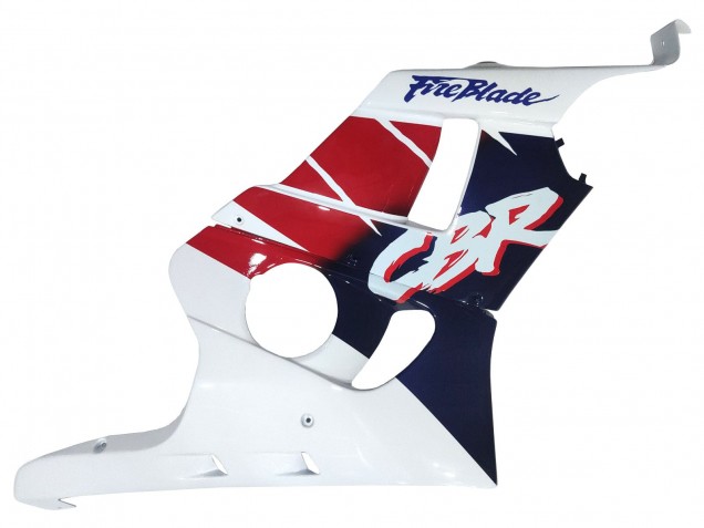 Acquista Carena Moto Honda CBR400RR NC29 1990-1999 - Bianco Rosso Blu Scuro Fireblade