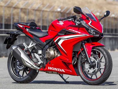 Acquista Carena Moto Honda CBR400R 2022 - Rosso Bianco Nero Lucido Banda