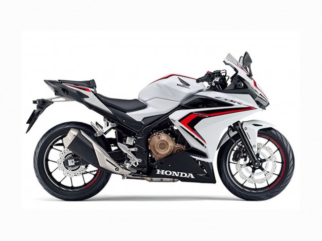 Acquista Carena Moto Honda CBR400R 2022 - Bianco Rosso Nero Lucido