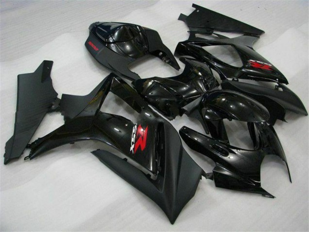 Acquista Carena Moto Suzuki GSXR 1000 2007-2008 - Nero Lucido Nero Opaco Rosso