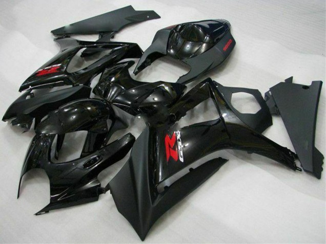 Acquista Carena Moto Suzuki GSXR 1000 2007-2008 - Nero Lucido Nero Opaco Rosso