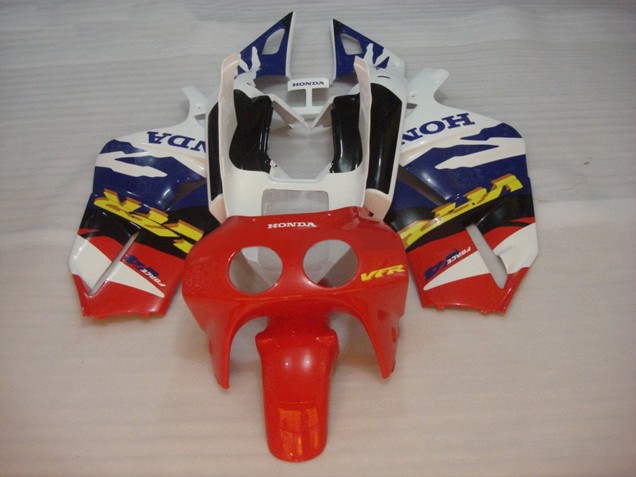 Acquista Carena Moto Honda VFR400R NC30 1988-1992 - Bianco Blu Rosso