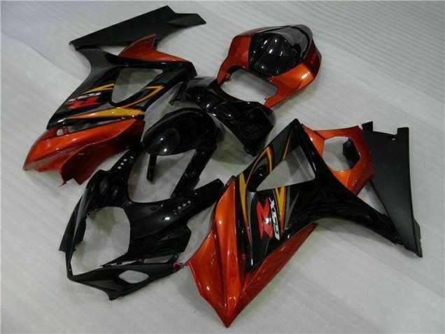 Acquista Carena Moto Suzuki GSXR 1000 2007-2008 - Nero Arancia