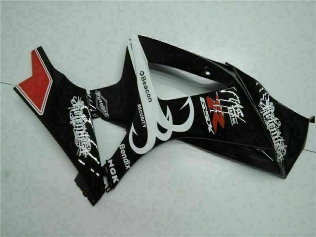 Acquista Carena Moto Suzuki GSXR 1000 2007-2008 - Nero Lucido Rosso Bianco