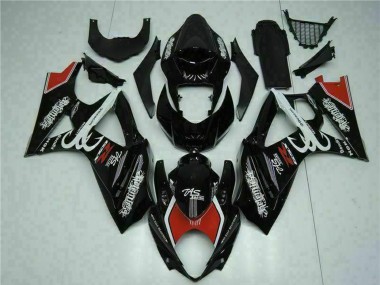 Acquista Carena Moto Suzuki GSXR 1000 2007-2008 - Nero Lucido Rosso Bianco