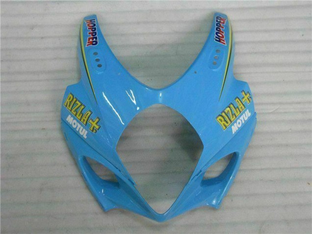 Acquista Kit Carena Moto Suzuki GSXR 1000 2007-2008 - Blu Oro Nero Rizla