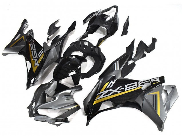 Acquista Carena Moto Kawasaki ZX25R ZX-25R 2019-2025 - Grigio Oro Nero Lucido